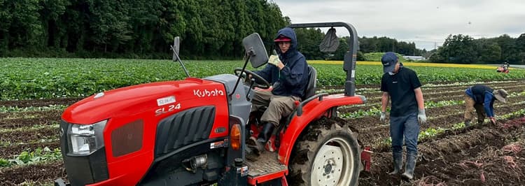 国際感覚を持った農家で実習をしてみよう